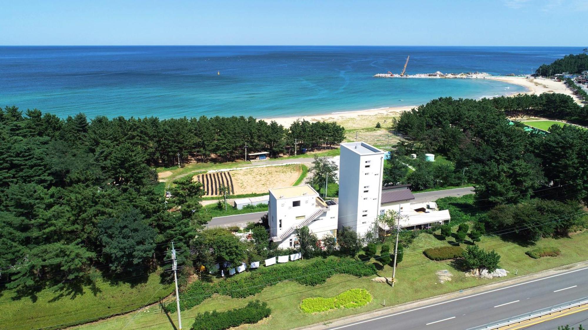 Yangyang Oceanview Pension Gwanggyeongwon Bagian luar foto